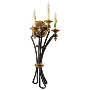 San Giorgo Wall Bracket 3-Light | Oiled Bronze
