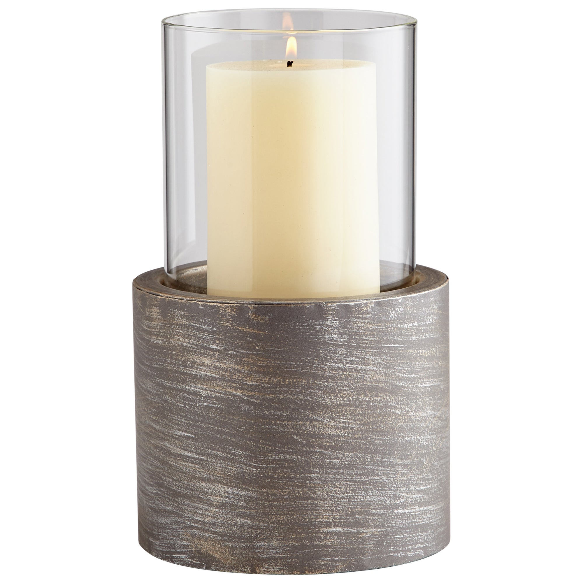 Valerian Candleholder | Graphite - Small