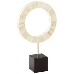 Olympian Sculpture | Bone And Black - Medium