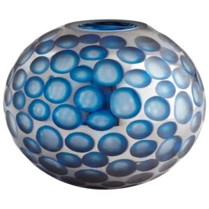 Round Toreen Vase | Blue - Large