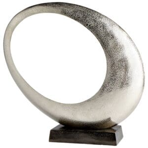 Clearly Through Sculpture | Raw Nickel - Small