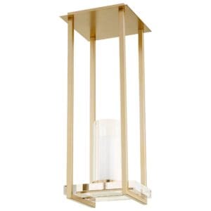 Orion Pendant 1-Light | Aged Brass
