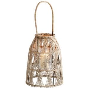 Clydesdale Candleholder | Rattan - Small