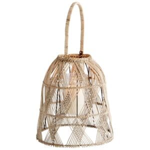 Clydesdale Candleholder | Rattan - Large