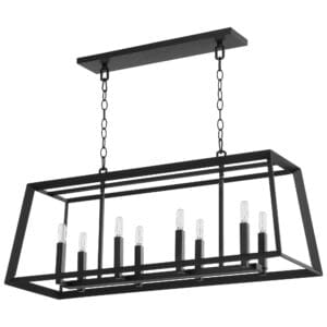 Hyperion Island - 8-Light | Black - Large