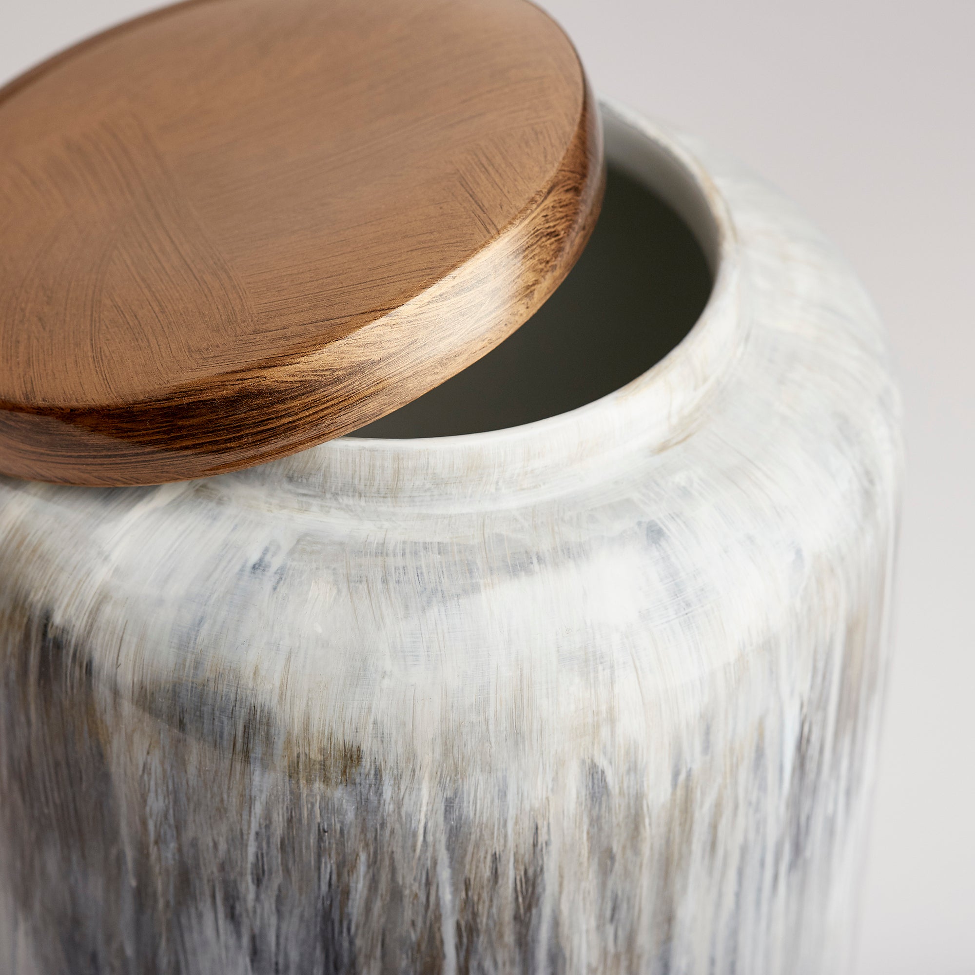 Spirit Drip Container | Olive Glaze - Large - Image 2