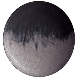 Dual Tone Plate | Matte And Black Pearl - Medium