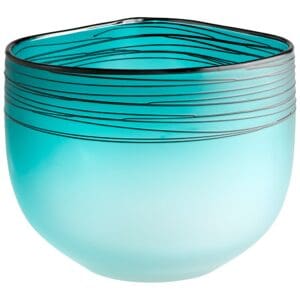 Kapalua Vase | Blue And White - Small