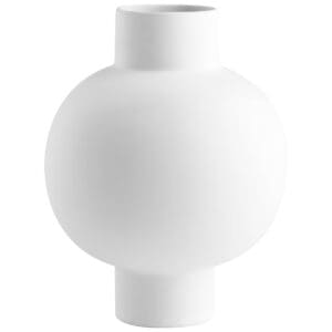 Elara Vase | White - Medium