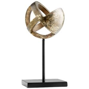 Grotto Sculpture Designed by J Kent Martin | Antique Brass And Black - Large