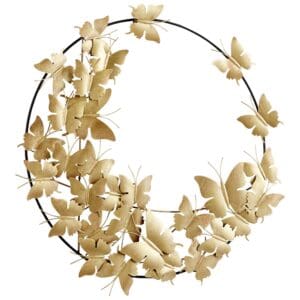 Caesar Wall Decor | Gold And Black