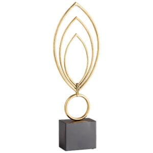 Nova Sculpture | Gold And Black