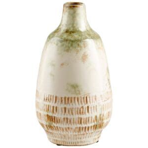 Yukon Vase | Olive Pearl Glaze - Large