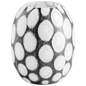 Brunson Vase | Brown And White - Small