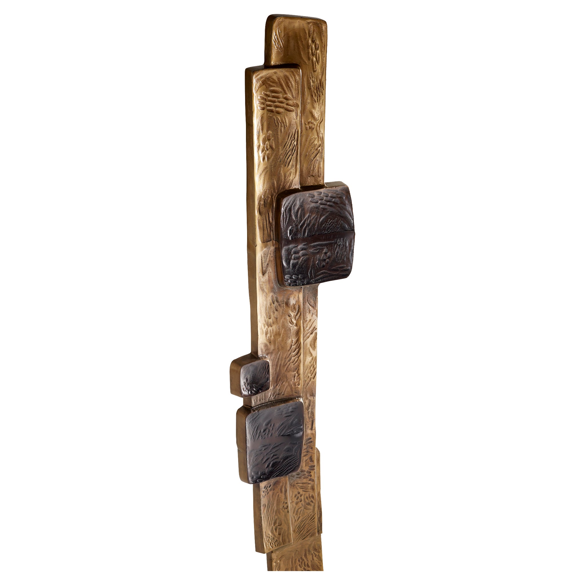 Yayoi Sculpture | Gold And Black - Image 2