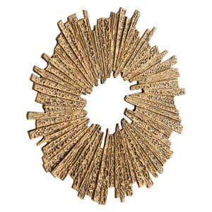 Abra Wall Decor | Antique Brass - Large