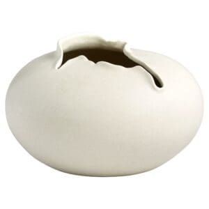 Tambora Vase | White  - Medium
