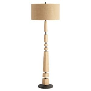 Adonis Floor Lamp Designed by J Kent Martin |  Tan