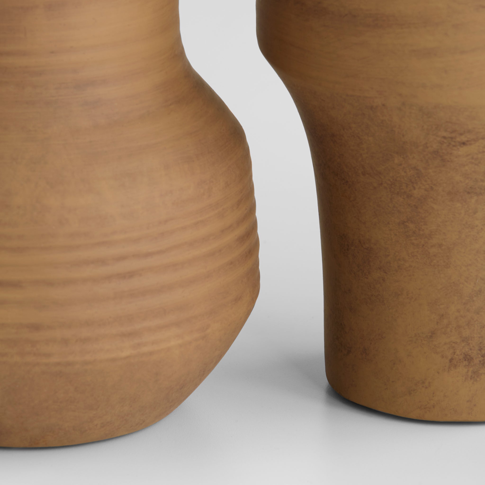 Amphora Vase | Unglazed Brown - Large - Image 5