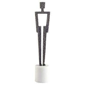 Benedict Sculpture Designed by J Kent Martin |  White & Black