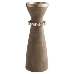 Parvati Candleholder Designed by J Kent Martin |  Grey - Large