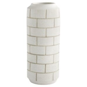 Mason Vase Designed by J Kent Martin | Off-White Speckled - Large