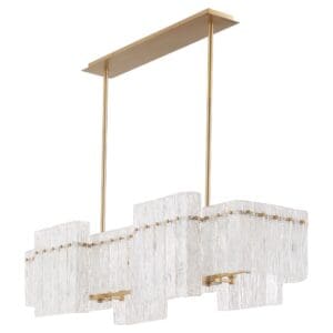 OTHELLO 8-Light Linear - Aged Brass