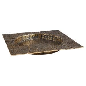 Baxter Tray Designed by J Kent Martin | Antique Brass - Large