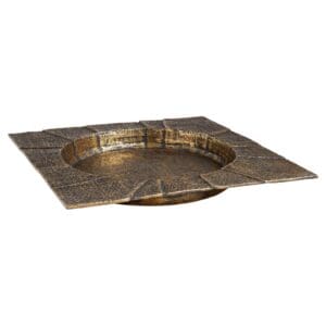Baxter Tray Designed by J Kent Martin |  Antique Brass - Small