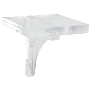 Glacier Wall Shelf Designed by J Kent Martin | Clear