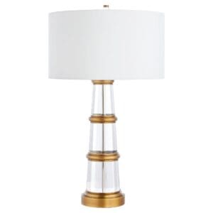 Bellamy Table Lamp Designed by J Kent Martin | Crystal