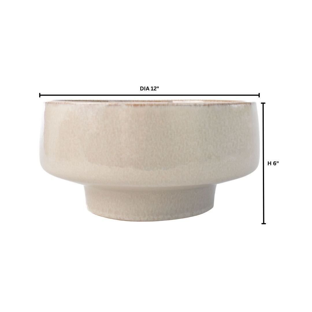 Elevated Bowl Designed by Thom Filicia | Shellish Grey - Medium - Image 6