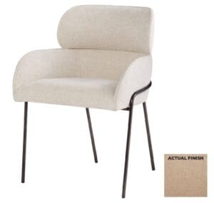 Julian Dining Chair| Camel Chenille