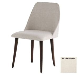 Edu Dining Chair | Off-White Chenille Basket Weave