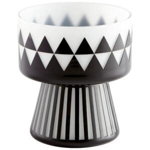 Vector Vase | Black And White - Small