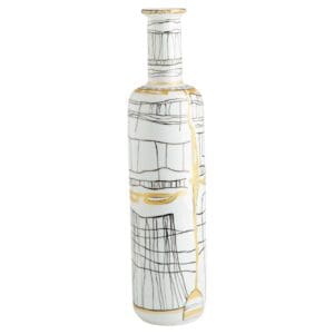 Lindus Vase | Black & White - Large