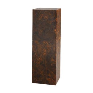 Taurus Pedestal Designed by J Kent Martin | Faux Horn - Small