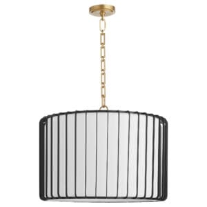Tuxedo Pendant | Black - Medium