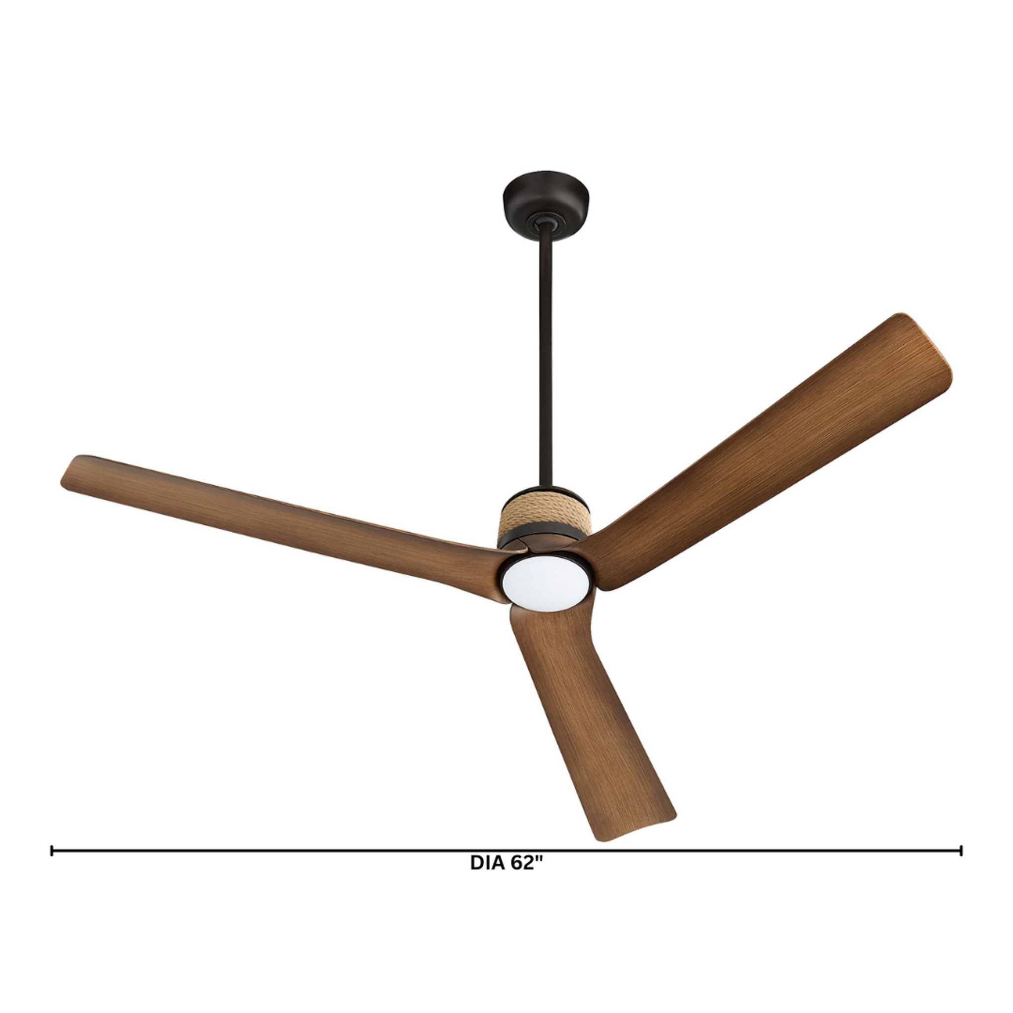 62"Zonda Ceiling Fan | Oiled Bronze - Image 5