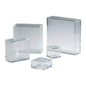 Acrylic Pedestal | Clear - 8x8 Sq
