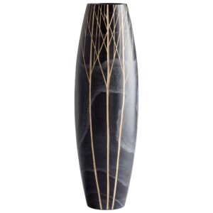 Onyx Winter Vase | Black - Medium
