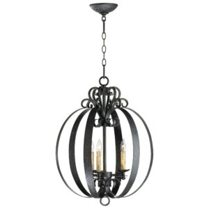 Julian Pendant 3-Light | Hammered Bronze