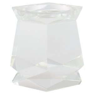 Faceted Pillar Candleholder - Medium